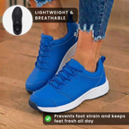 Orthopädische Kunststoff-Athletic-Sneaker - breiter Zehenkasten und Gummisohle