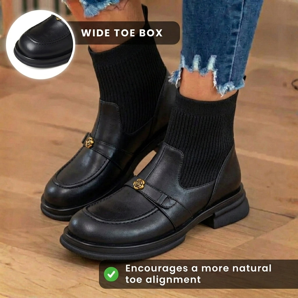 Vintage inspirierte Orthopädische Stiefel