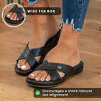 Klassische orthopädische Sandalen mit zeitlosem Stil