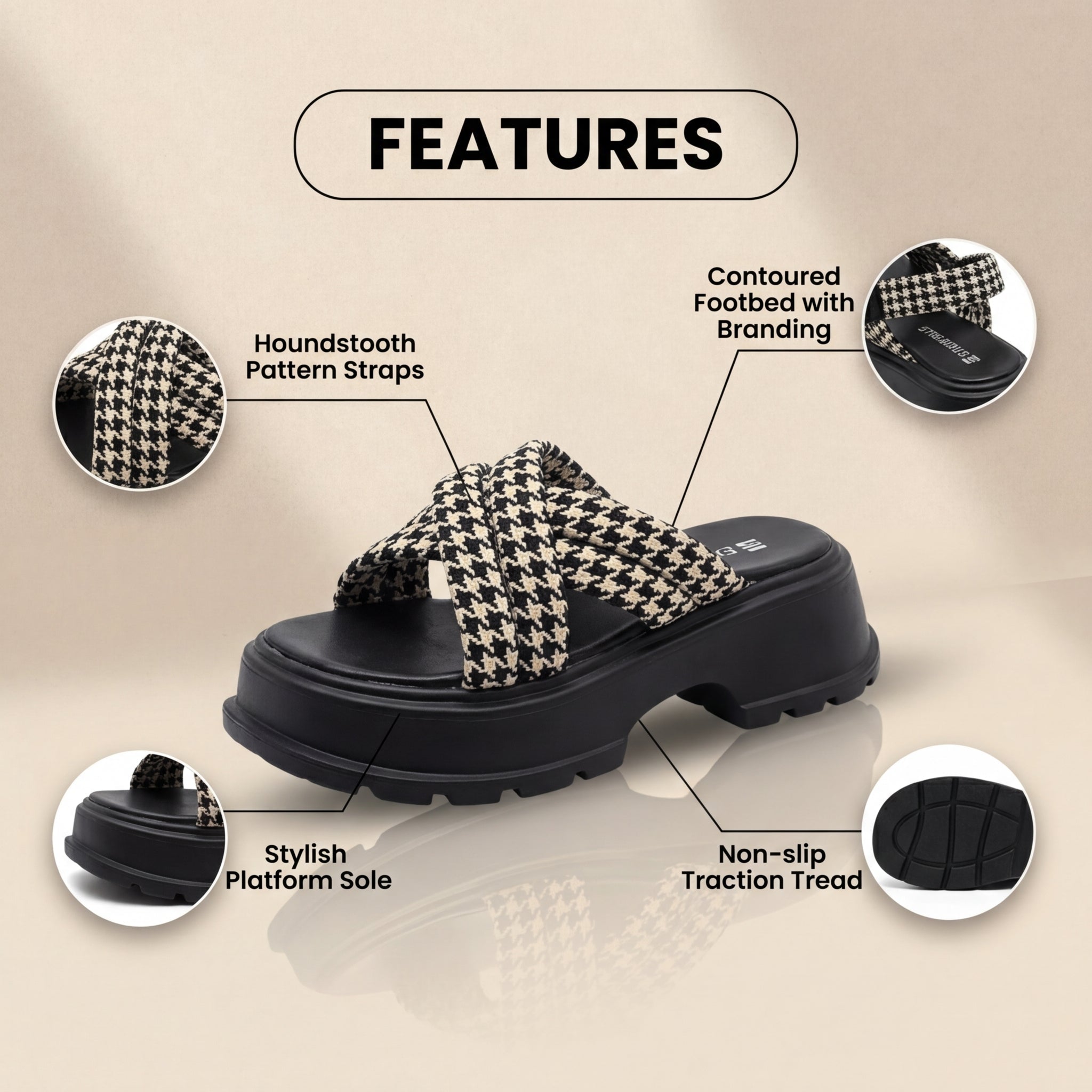 Elegante orthopädische Sandalen für jeden Schritt