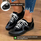 Anmutige orthopädische Schuhe für modernen Look