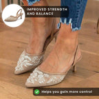 Klassische Orthopädische Absatzschuhe mit zeitlosem Stil