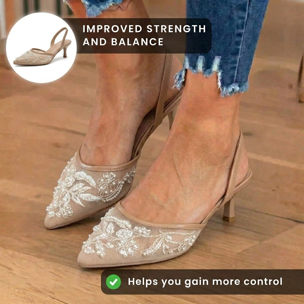 Klassische Orthopädische Absatzschuhe mit zeitlosem Stil