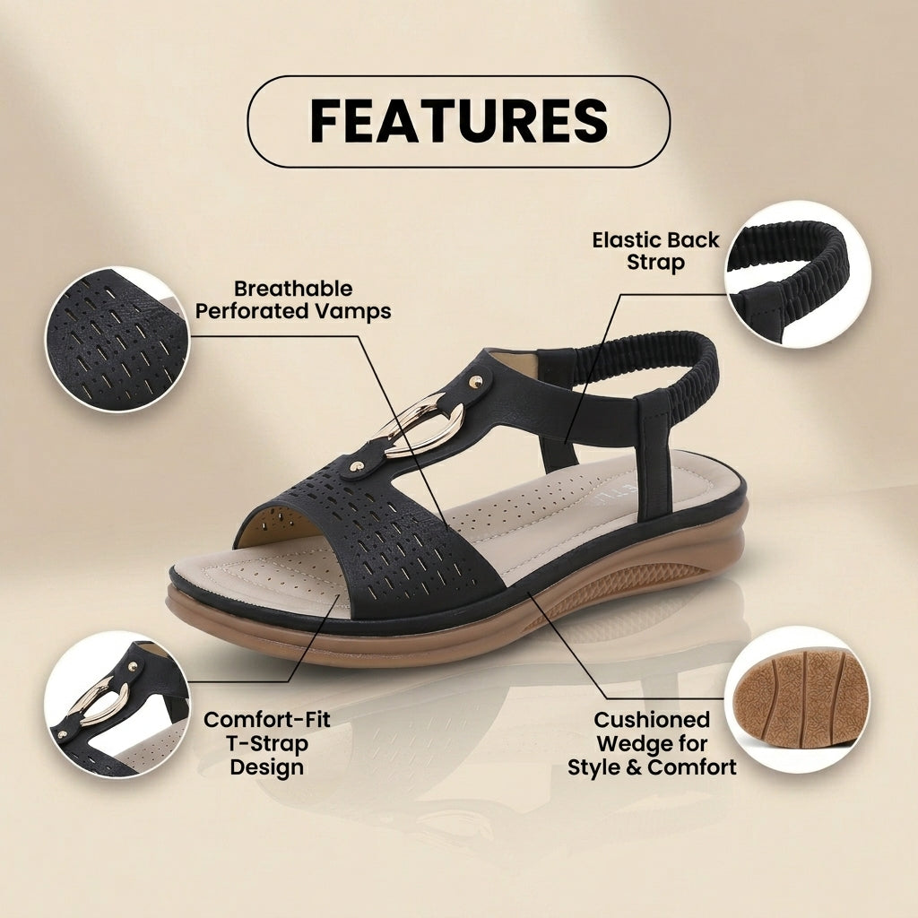 Klassische orthopädische Sandalen mit zeitlosem Stil
