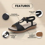 Klassische orthopädische Sandalen mit zeitlosem Stil