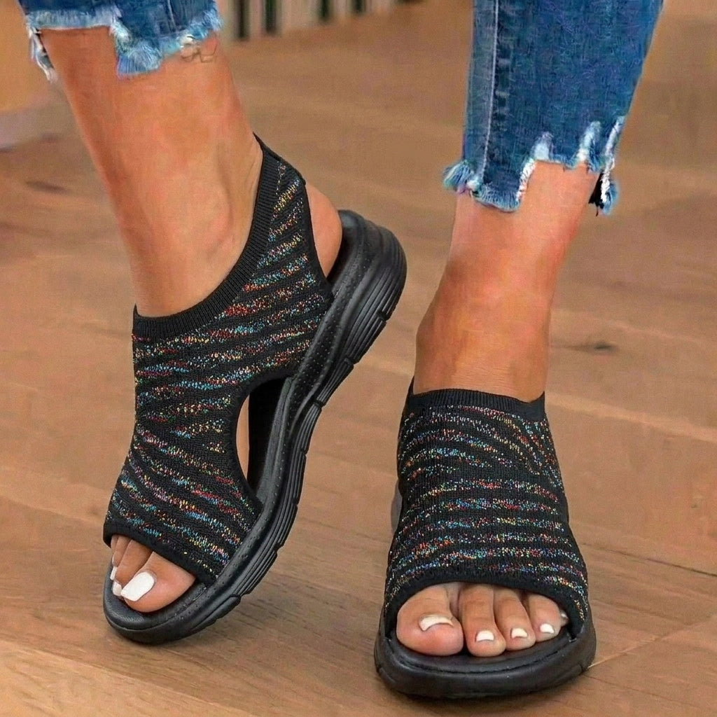 Klassische Orthopädische Sandalen mit zeitlosem Stil