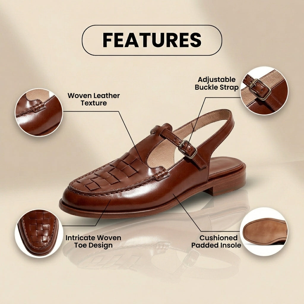 Anmutige Orthopädische Sandalen für modernen Look