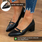 Schicke orthopädische Absätze mit einzigartigem Design