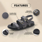 Wunderschön gefertigte orthopädische Sandalen