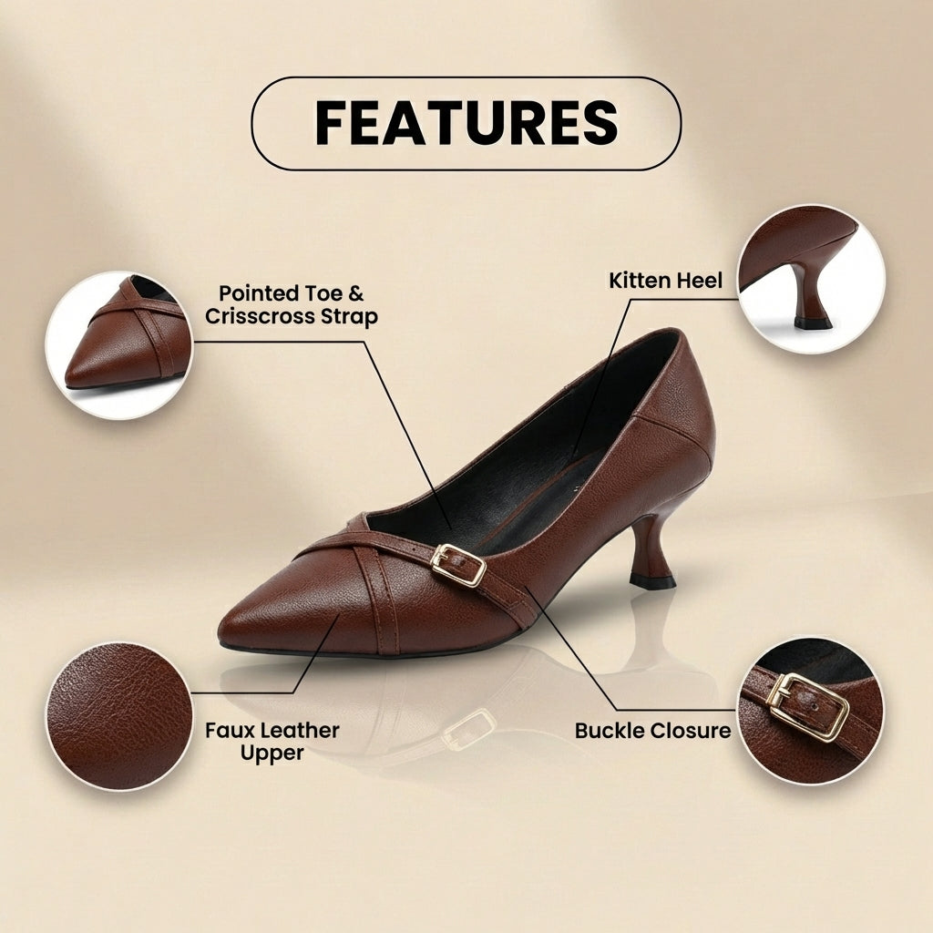 Schicke Orthopädische Absatzschuhe mit einzigartigem Design