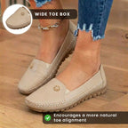 Vintage inspirierte Orthopädische Slipper
