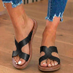 Klassische orthopädische Sandalen mit zeitlosem Stil