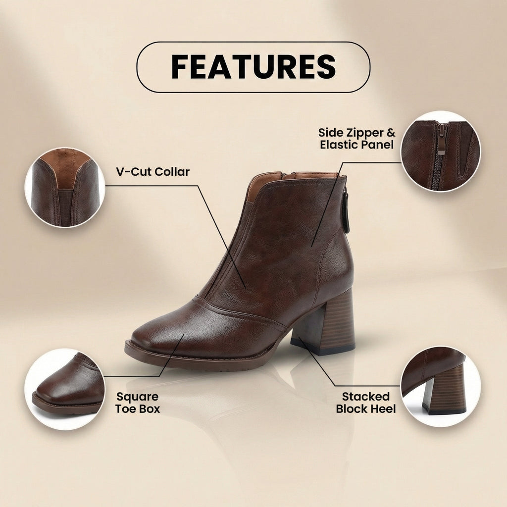 Klassische Orthopädische Stiefel mit zeitlosem Stil