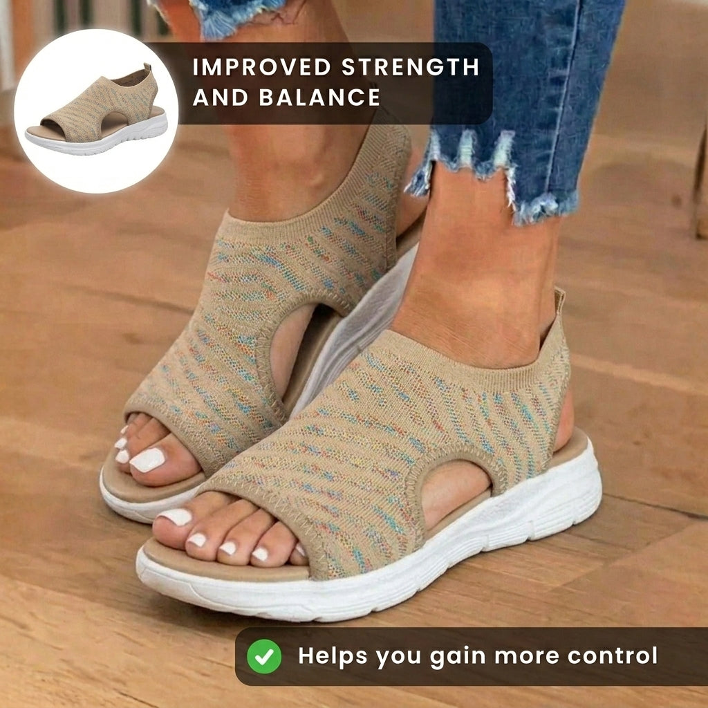 Klassische Orthopädische Sandalen mit zeitlosem Stil