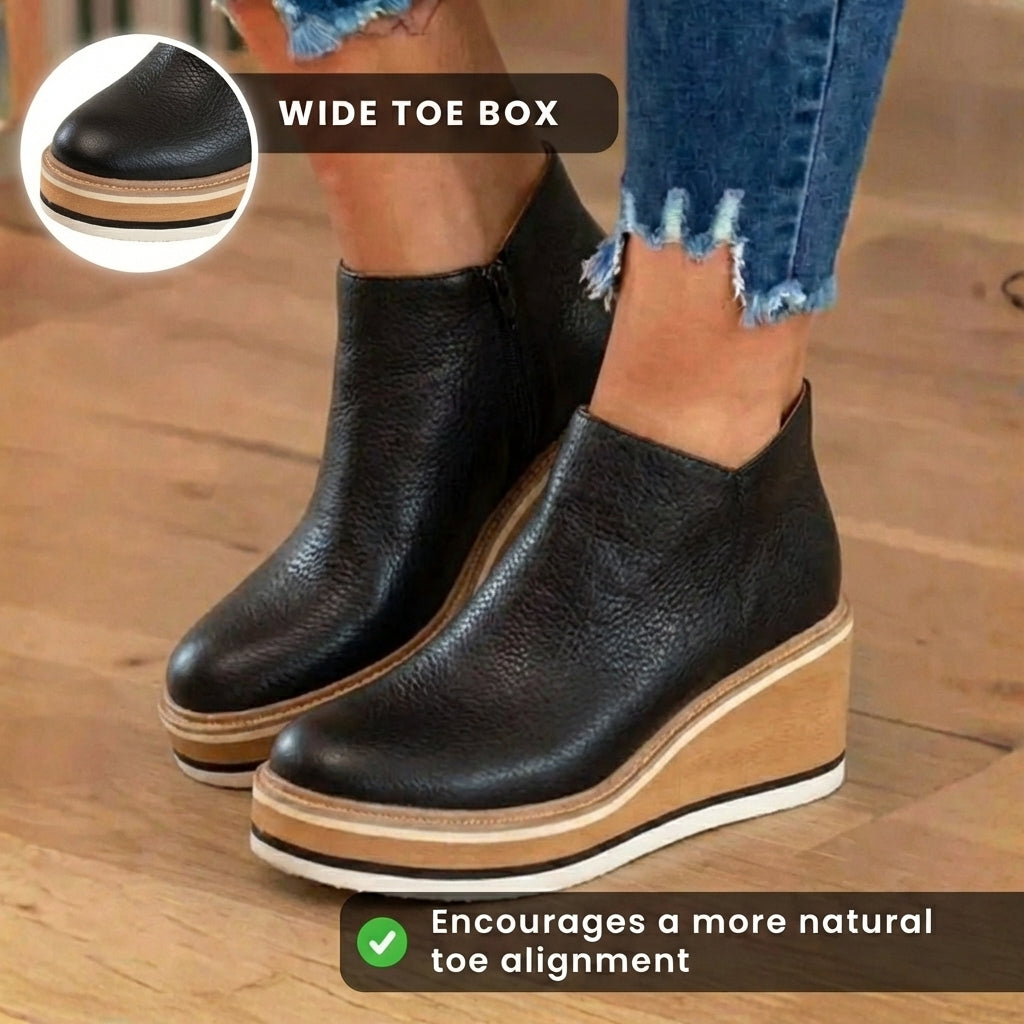 Schicke orthopädische Stiefel mit einzigartigem Design
