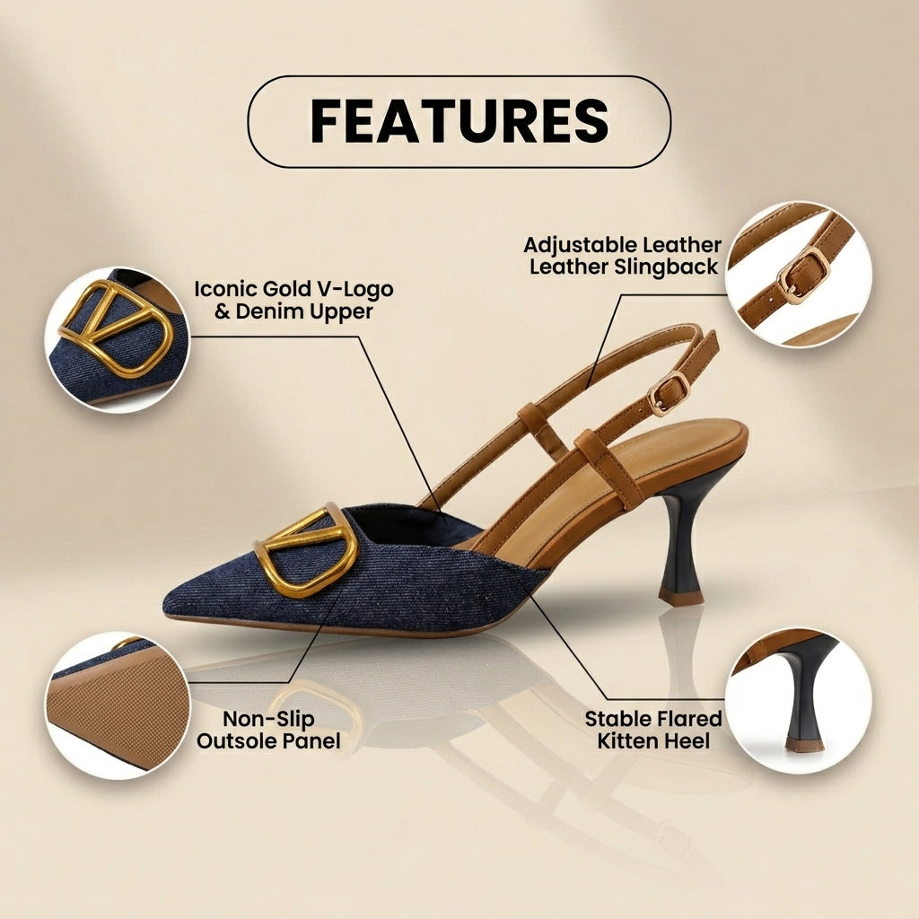 Vintage inspirierte Orthopädische Sandalen
