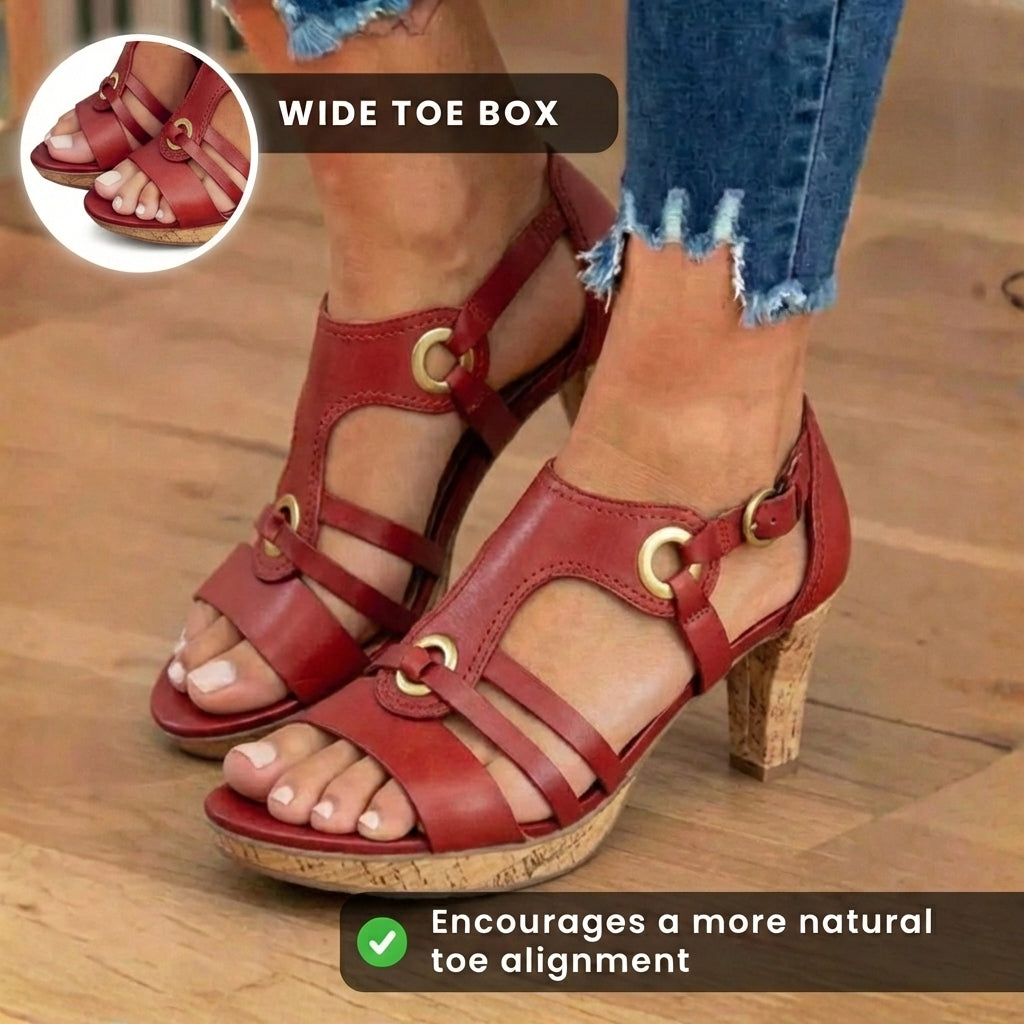 Schicke orthopädische Sandalen mit einzigartigem Design