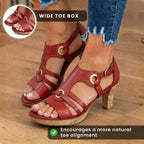 Schicke orthopädische Sandalen mit einzigartigem Design