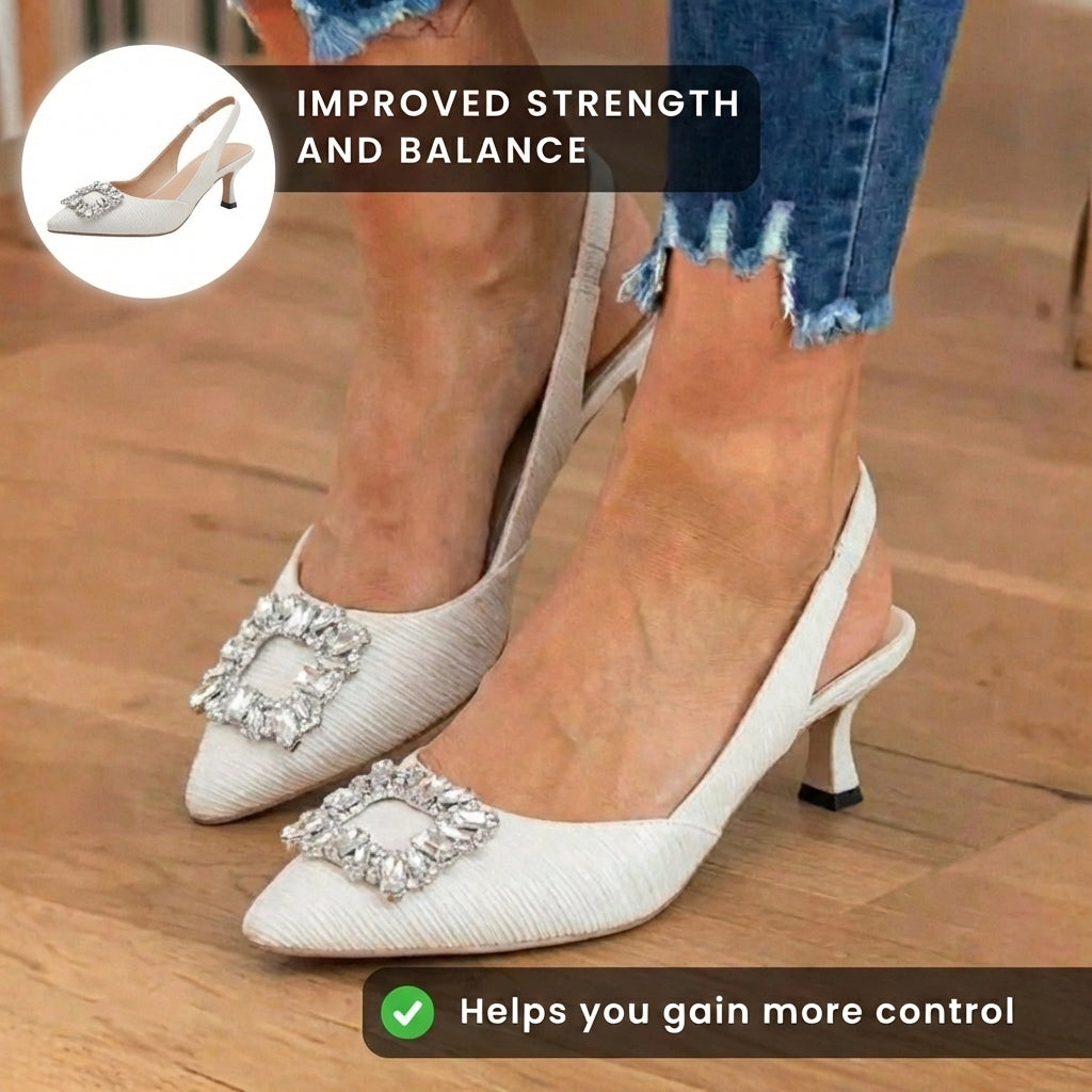 Vintage-inspirierte orthopädische Sandalen