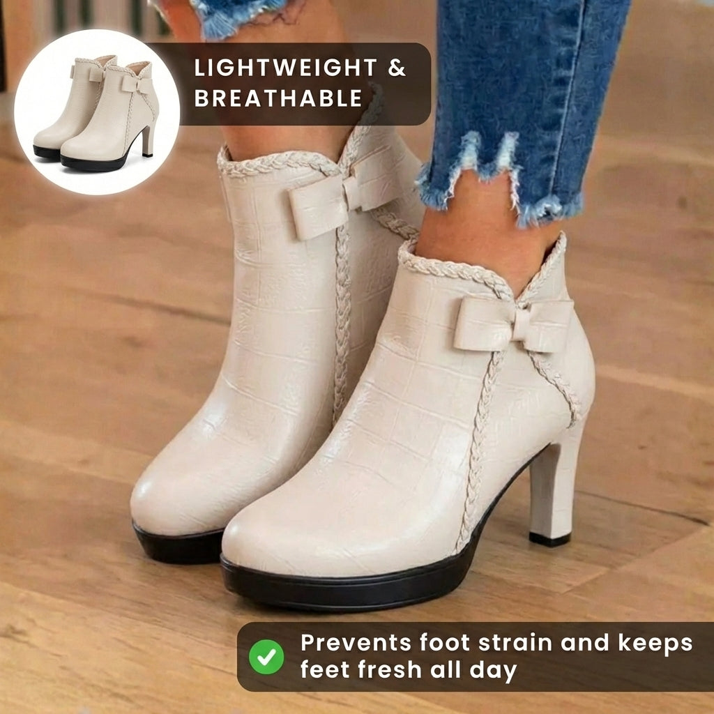 Klassische orthopädische Stiefel mit zeitlosem Stil