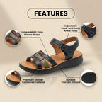 Vintage inspirierte Orthopädische Sandalen