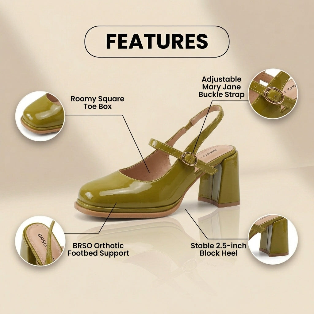 Vintage inspirierte Orthopädische Schuhe