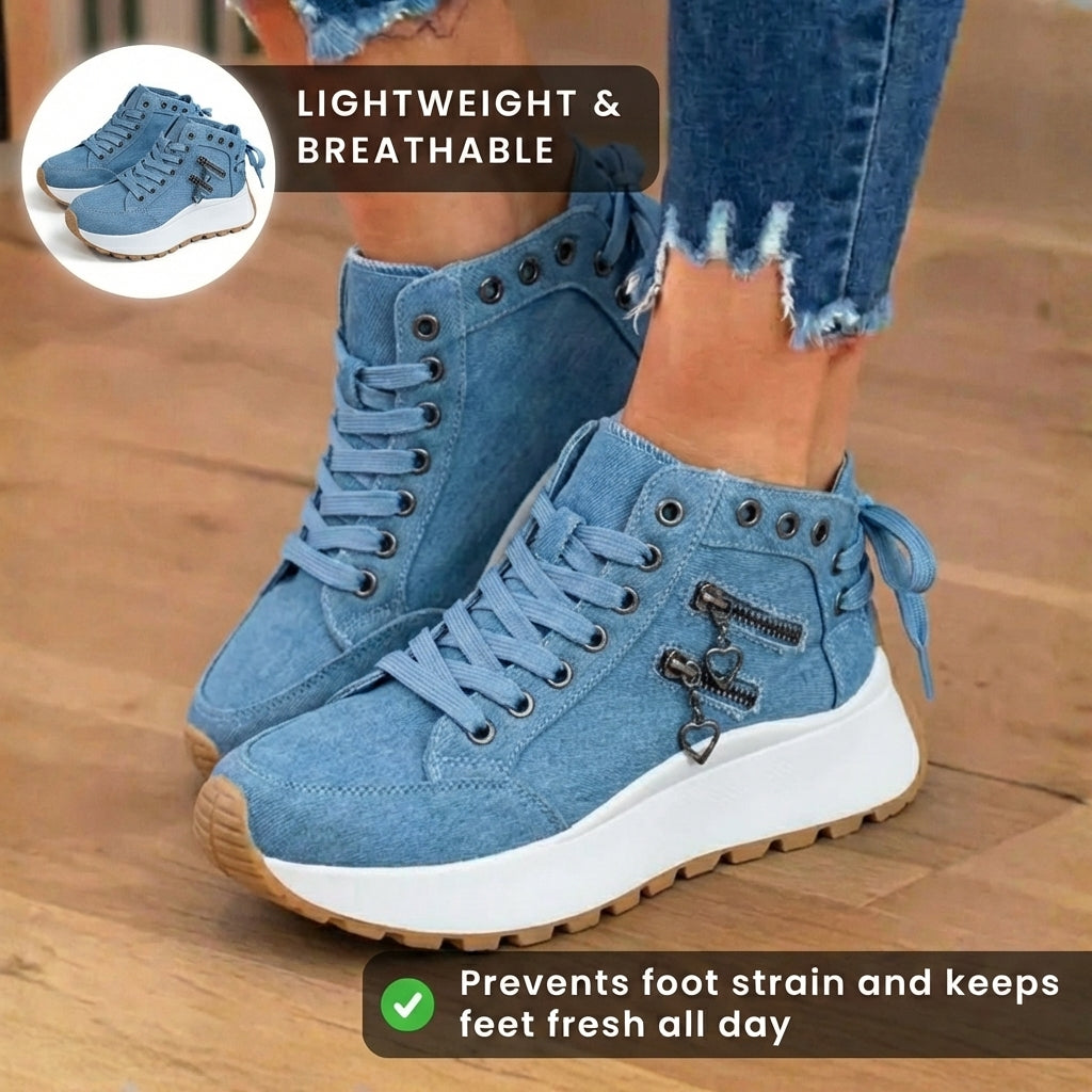 Vintage inspirierte orthopädische Sneaker