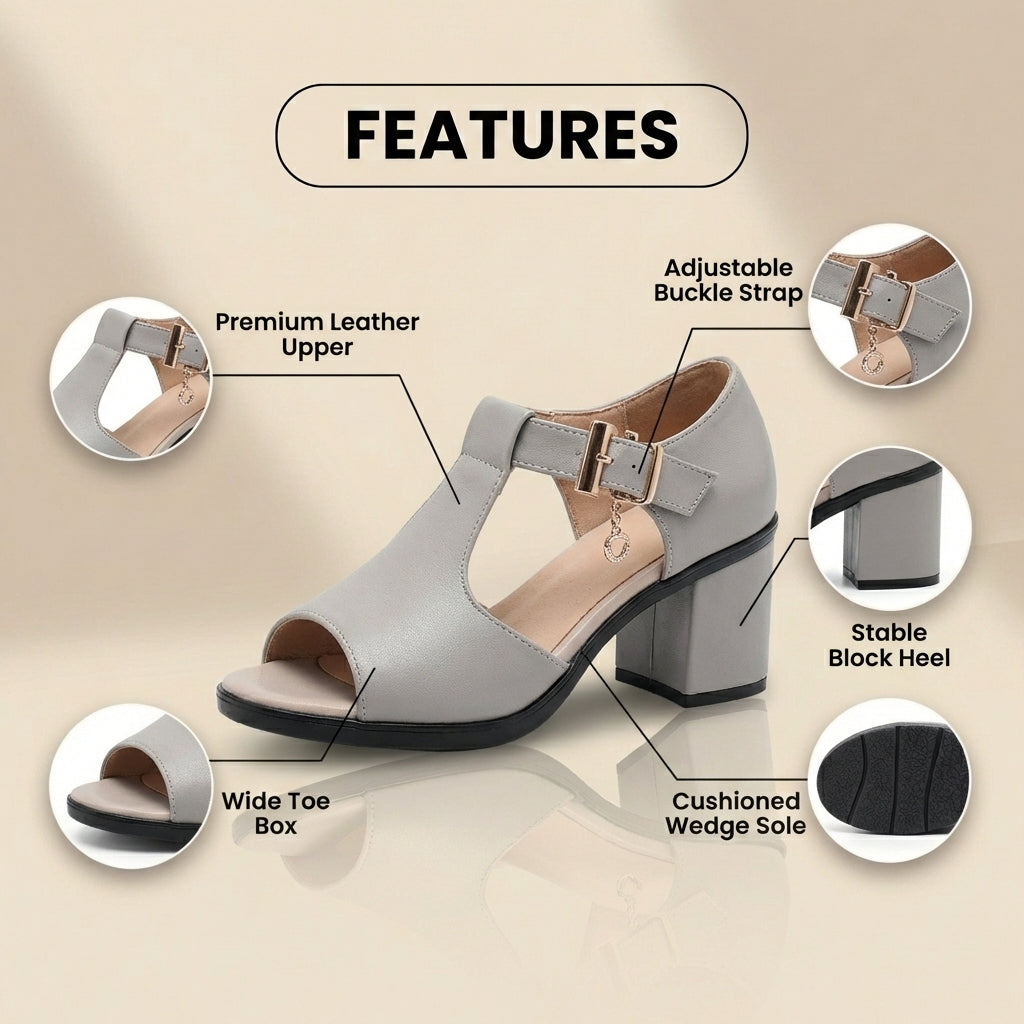 Klassische orthopädische Sandalen mit zeitlosem Stil
