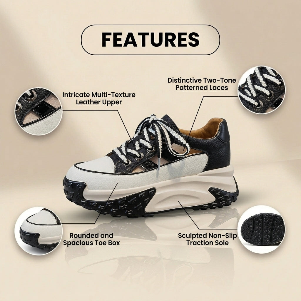 Klassische orthopädische Sneaker mit zeitlosem Stil