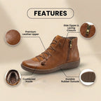 Schicke orthopädische Stiefel mit einzigartigem Design