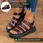 Klassische Orthopädische Sandalen mit zeitlosem Stil