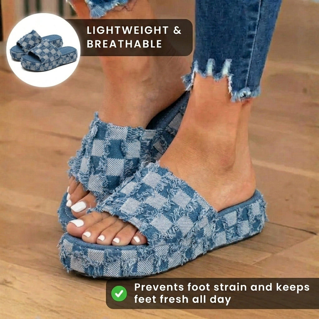 Elegante orthopädische Hausschuhe für modernen Look