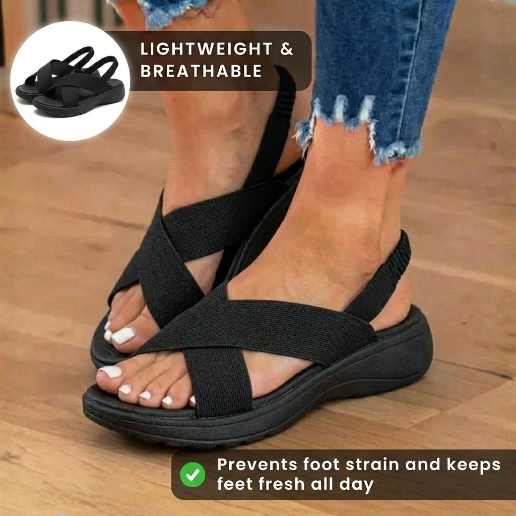 Bequeme orthopädische Sandalen für den täglichen Gebrauch