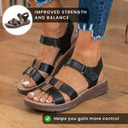 Vintage inspirierte Orthopädische Sandalen
