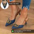 Vintage inspirierte Orthopädische Sandalen