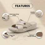 Klassische orthopädische Sandalen mit zeitlosem Stil