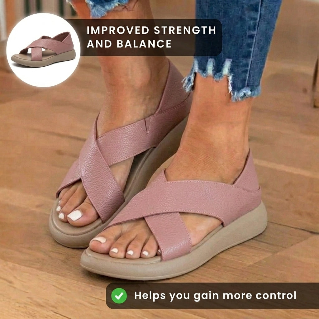 Anmutige Orthopädische Sandalen für modernen Look