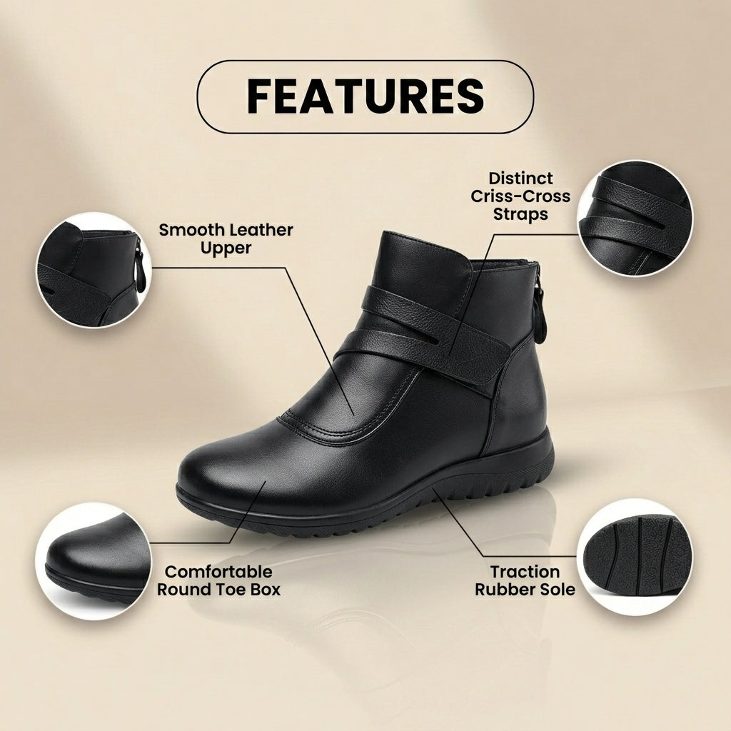 Klassische Orthopädische Stiefel mit zeitlosem Stil