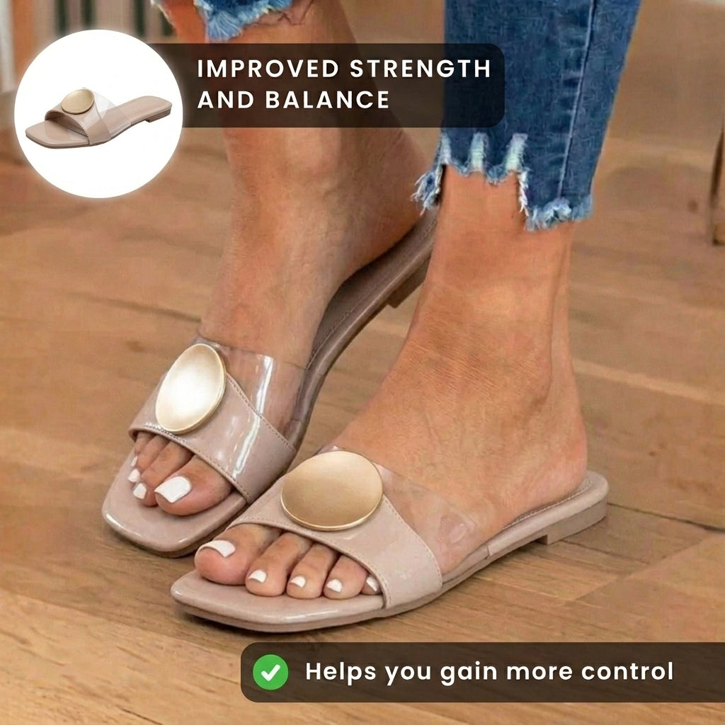 Vintage inspirierte Orthopädische Sandalen