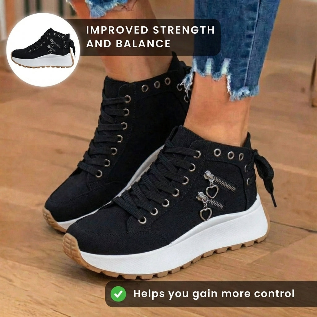 Vintage inspirierte orthopädische Sneaker