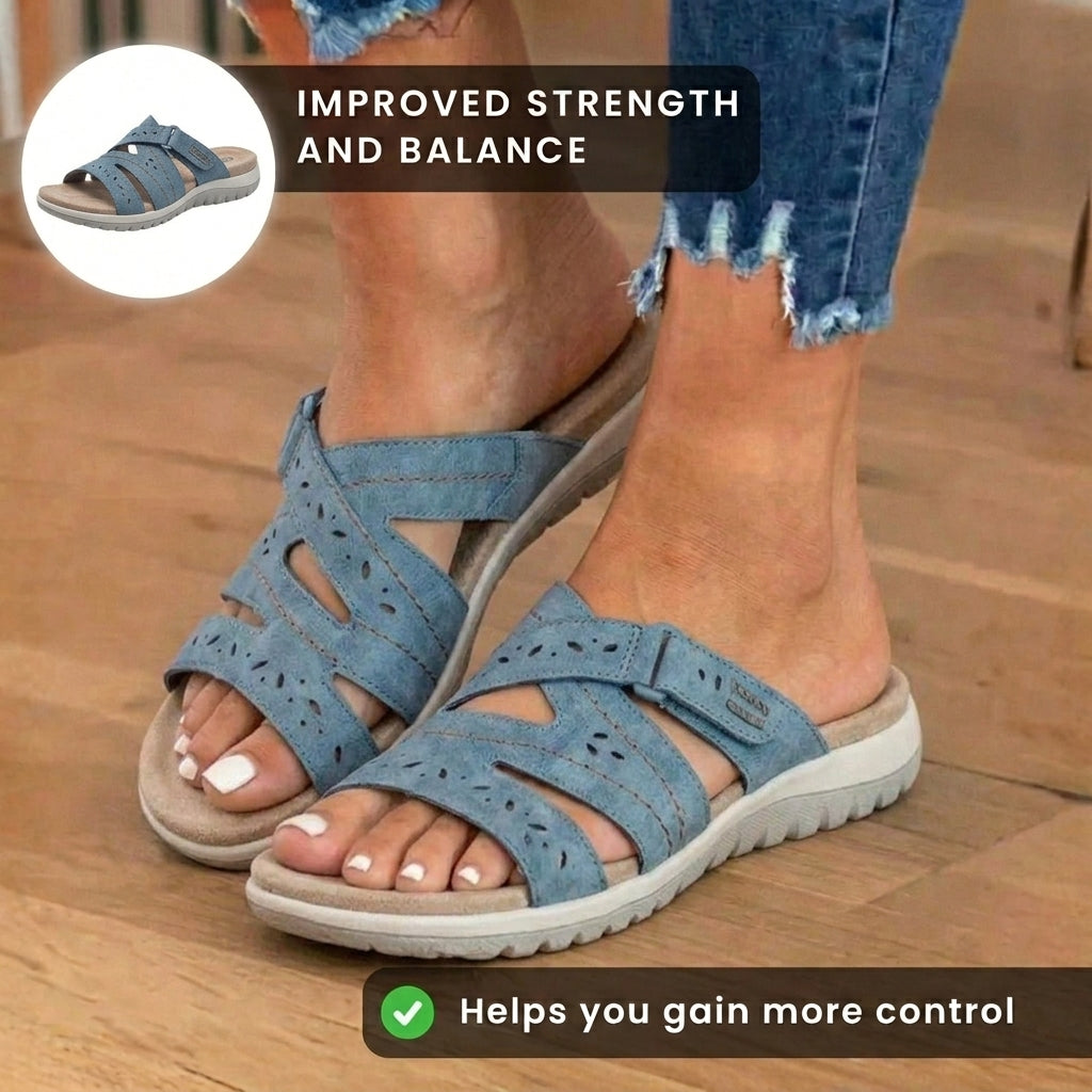 Wunderschön gefertigte orthopädische Sandalen