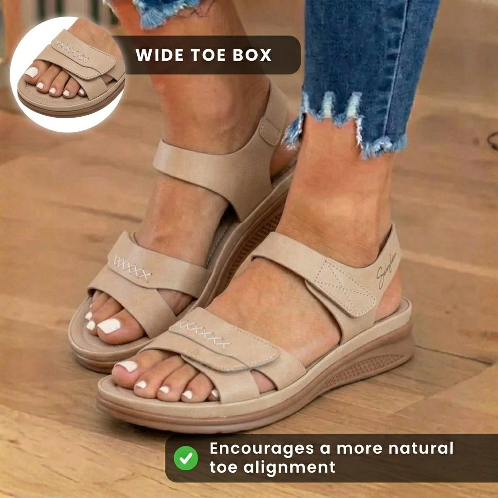 Elegante orthopädische Sandalen für jeden Schritt