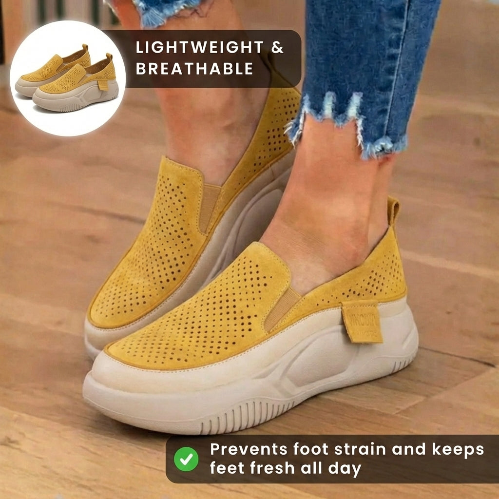 Vintage-inspirierte orthopädische Sneaker