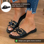 Klassische orthopädische Hausschuhe mit zeitlosem Stil
