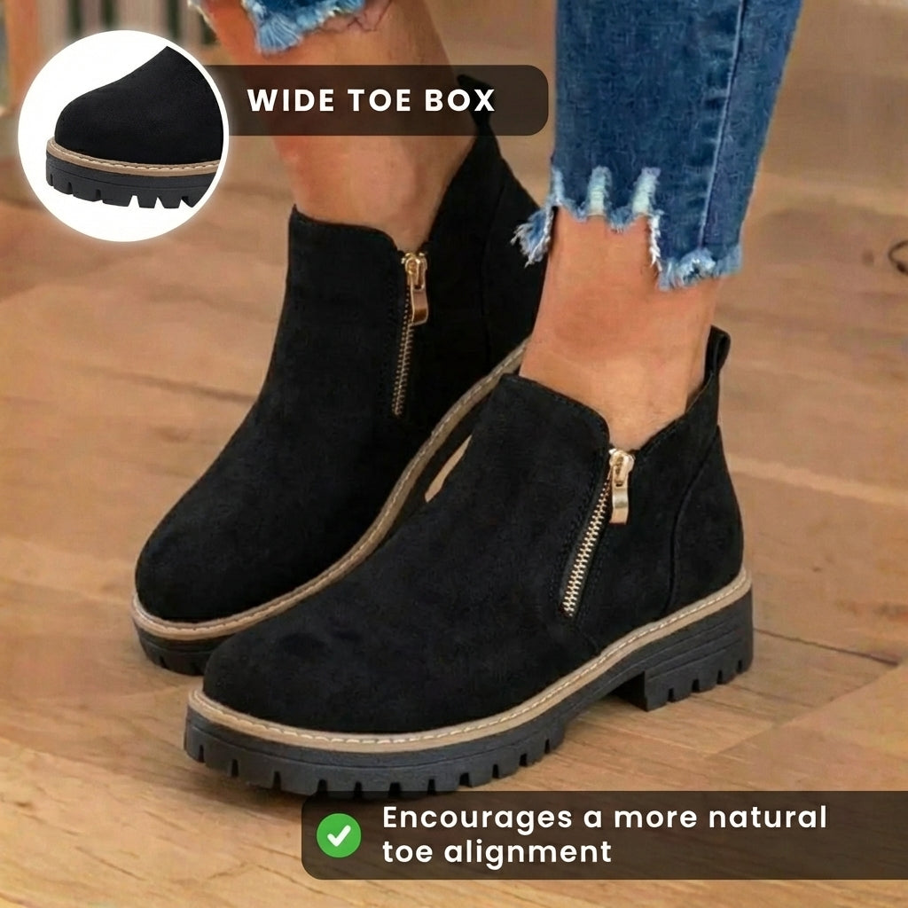 Bequeme orthopädische Stiefel für den täglichen Gebrauch