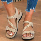 Klassische Orthopädische Sandalen mit zeitlosem Stil