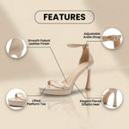 Anmutige Orthopädische Absatzschuhe für modernen Look
