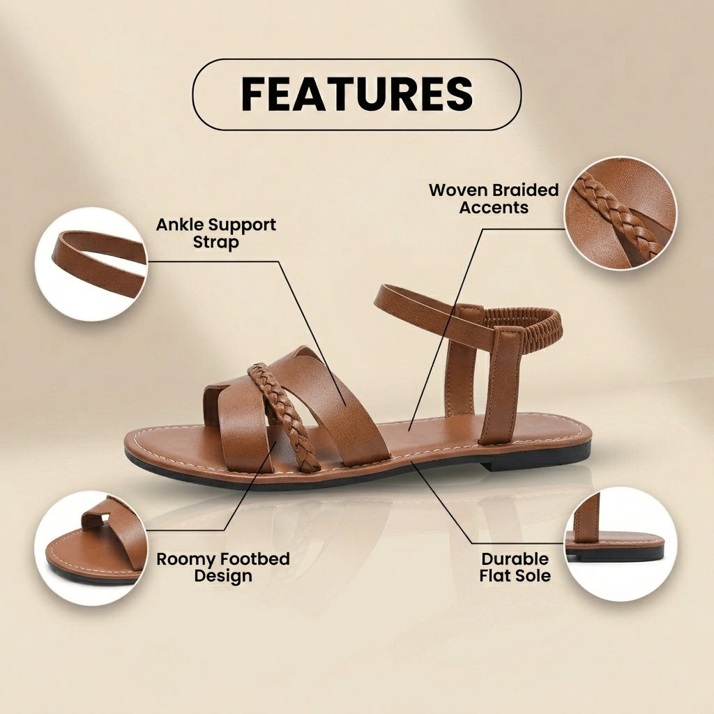 Wunderschön gefertigte orthopädische Sandalen