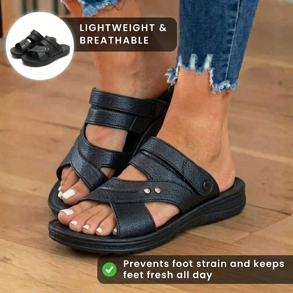 Wunderschön gefertigte orthopädische Sandalen