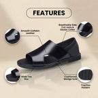 Klassische orthopädische Sandalen mit zeitlosem Stil